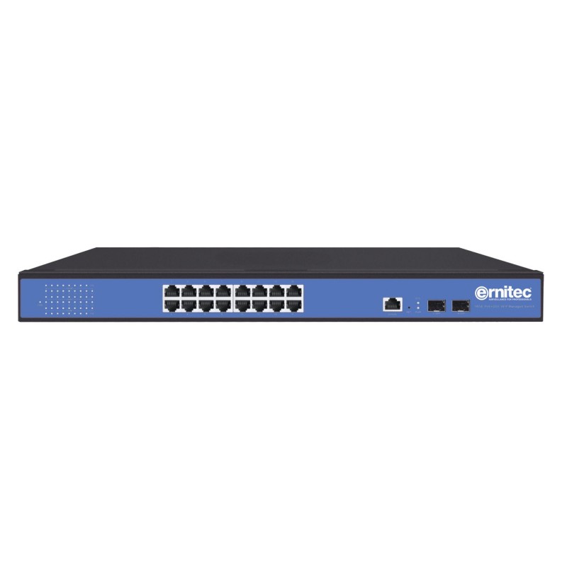Ernitec Managed Layer 2 Switch, 16 Ernitec Managed Layer 2 Switch, 16